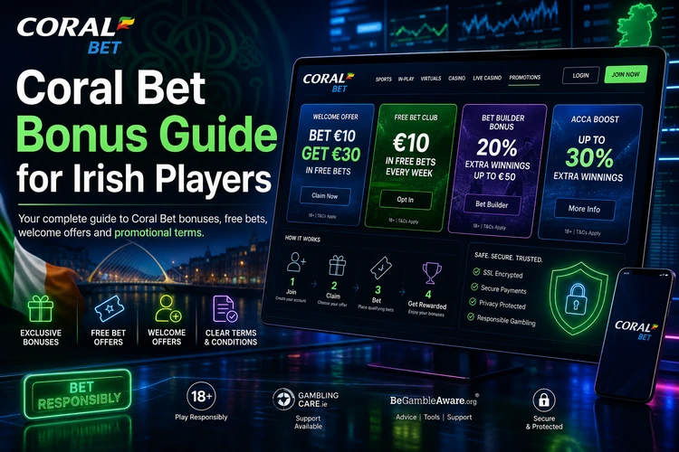 Coral Bet Bonus Guide for Irish Players